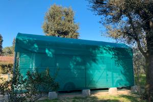 Struttura per rimessaggio camper