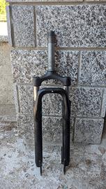 Forcella MTB ruote 27,5 x freni a disco