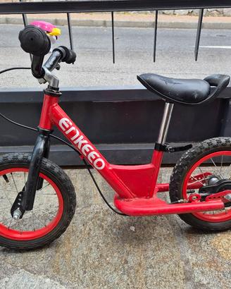 Balance bike Enkeeo rossa
