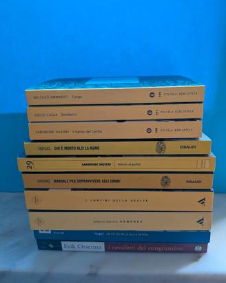 Lotto 10 Libri Narrativa & Noir Cult