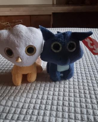Due simpatici peluche della collezione Ty Beanie