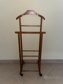 SERVOMUTO IN LEGNO DI FAGGIO COLOR NOCE