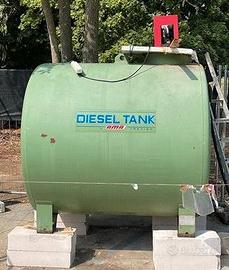 Serbatoio gasolio 300L con pompa e contalitri