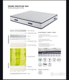 Materasso 140x200