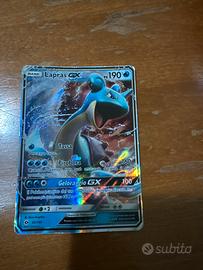 Carta pokemon lapras gx