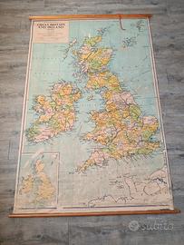 Cartina geografica antica / vintage