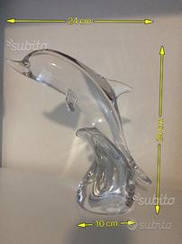 Delfino in vetro