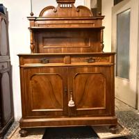 Splendida Credenza Antica con Alzata - Fine '800