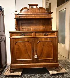 Splendida Credenza Antica con Alzata - Fine '800