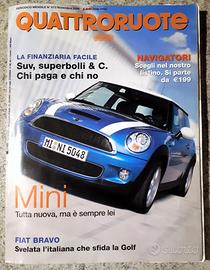 Quattroruote 613 2006 mini-alfa spider-audi bravo