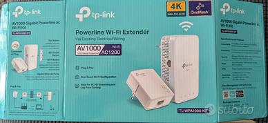 TP-Link TL-WPA1000 Kit Powerline, AC1200, MESH