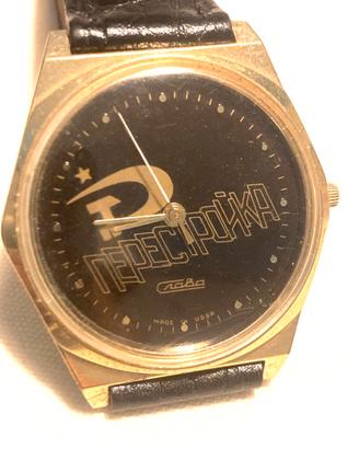 Orologio Slava Perestroika URSS 1989 Funzionante