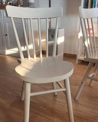Set 4 sedie IKEA NORRARYD – bianche