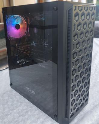 Pc Gaming ryzen 4500 + Arc A580 con wifi/bluetooth