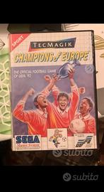 Videogioco “champions europe” sega master system