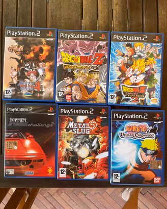 6 videogiochi ps2