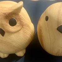 Soprammobile ceramica uccellini