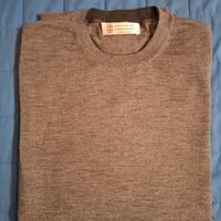 Maglia girocollo in cashmere e seta Cucine