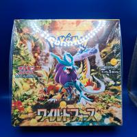 Pokemon box sigillato giapponese wild force carte