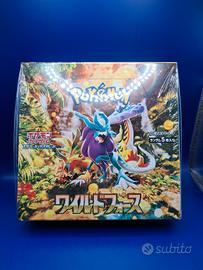 Pokemon box sigillato giapponese wild force carte