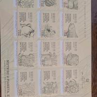 foglio francobolli expo mi 2015