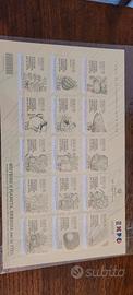 foglio francobolli expo mi 2015