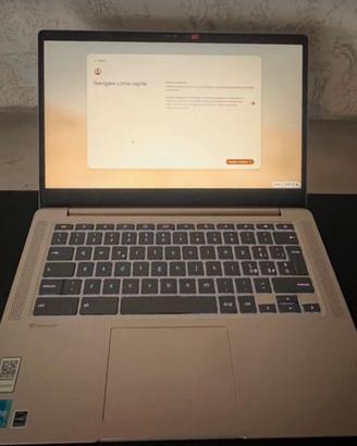Chromebook Lenovo argento