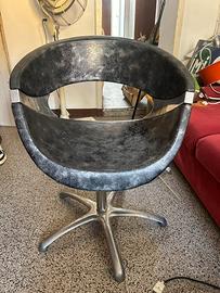 Poltrona da barbiere vintage modernariato