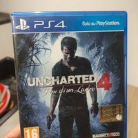 Uncharted 4 fine di un ladro per ps4