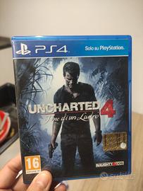 Uncharted 4 fine di un ladro per ps4