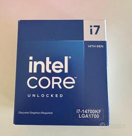 Processore i7 14700kf
