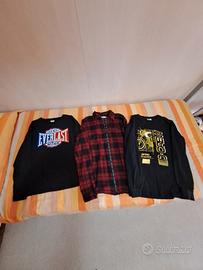 MAGLIA MANICA LUNGA E CAMICIA 14 ANNI