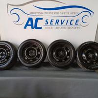 Cerchi in ferro e Gomme Peugeot 207 - 195/55 R16