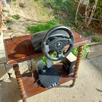 VOLANTE THRUSTMASTER + TAVOLINO CON RUOTE