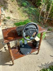 VOLANTE THRUSTMASTER + TAVOLINO CON RUOTE
