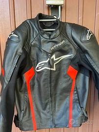 Alpinestars giacca uomo pelle