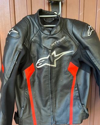 Alpinestars giacca uomo pelle