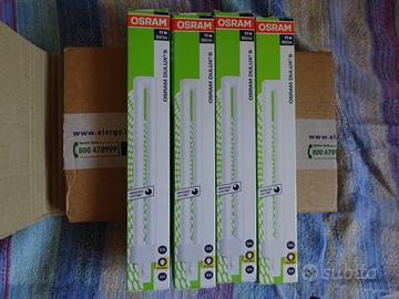 4 lampadine OSRAM DULUXs 11W 900Lm