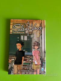 Manga ‘’ A silent voice’’volume 1-5