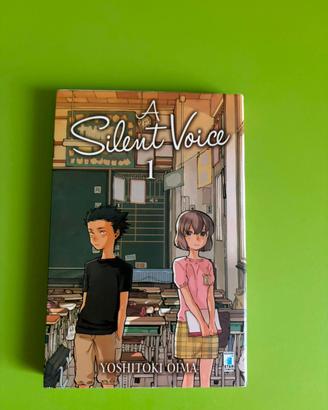 Manga ‘’ A silent voice’’volume 1-5