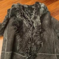 Giacca di montone rivestita in pelliccia