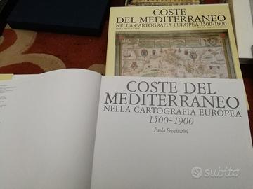 Libro Coste Del Mediterraneo cartografia 1500/1900