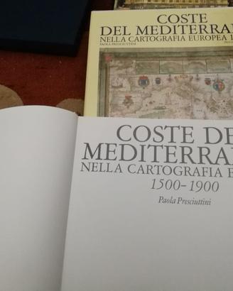Libro Coste Del Mediterraneo cartografia 1500/1900