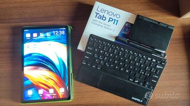 Tablet Lenovo P11 Full HD con pennino e tastiera