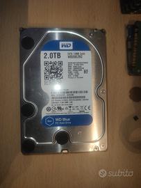Hard Disk WD Blue 2TB WD20EZRZ PERFETTO 