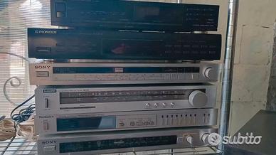 blocco di 6 radio sintonizzatore tuner