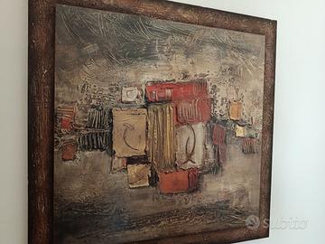 quadro materico astratto NEW ART