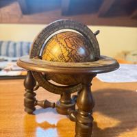 Mappamondo legno anni 50