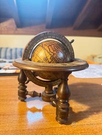 Mappamondo legno anni 50