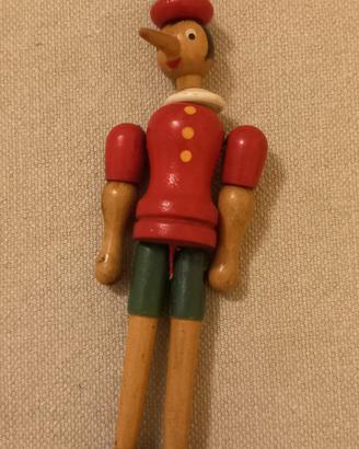Burattino in legno Pinocchio